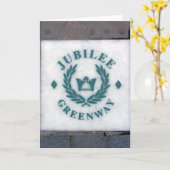 The Queen's Jubilee Greenway - London Karte (Gelbe Blume)