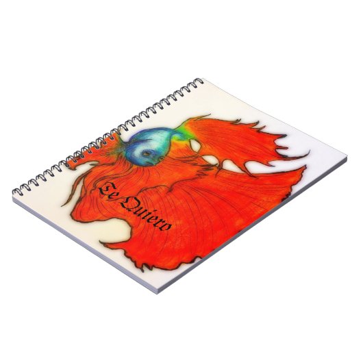 The Quiero Beta Fish Notebook Notizblock (Linke Seite)