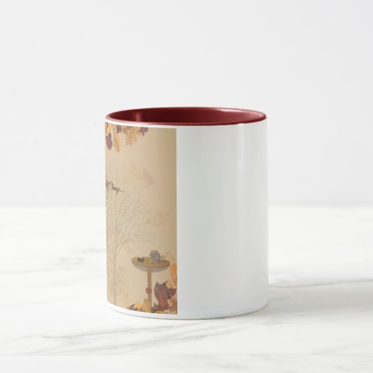 The Quiet Beauty Of Change _ Autumn Glow Mug  Tasse (Zentrum)