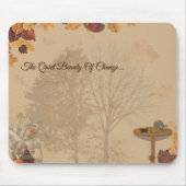 The Quiet Beauty Of Change _ Autumn Mousepad  (Vorne)