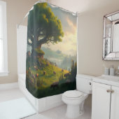 The Quiet Farm - Duschvorhang (Beispiel)