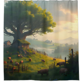 The Quiet Farm -  Duschvorhang