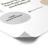 The Quiet Grove Box Breathing Calming Corner Poster (Ecke)