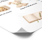 The Quiet Grove Calming Strategies Poster (Ecke)