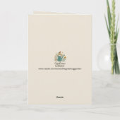 The Quiet Harvest Still Life Blank Art Card Karte (Rückseite)