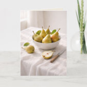 The Quiet Harvest Still Life Blank Art Card Karte (Vorderseite)