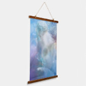 The Quiet Seer  Wandteppich Mit Holzrahmen (Gewinkelt)