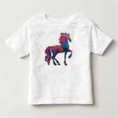 The Quilted Horse Kleinkind T-shirt (Vorderseite)