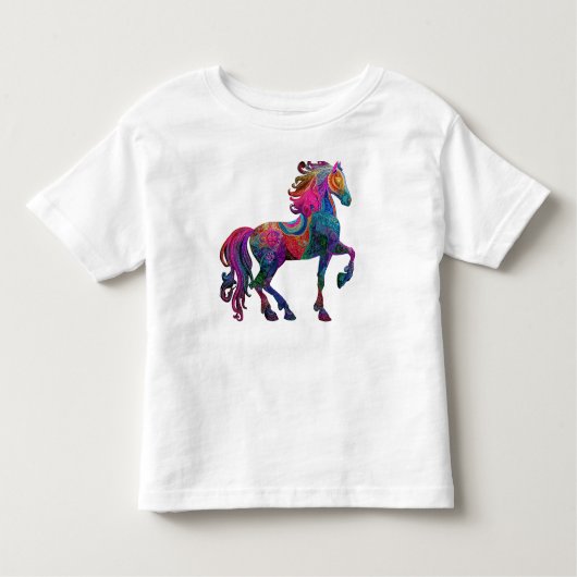 The Quilted Horse Kleinkind T-shirt (Vorderseite)
