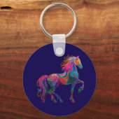 The Quilted Horse Schlüsselanhänger (Vorderseite)