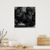 The Quintessential Cloud of Black Smoke on a Wall Poster (Küche)