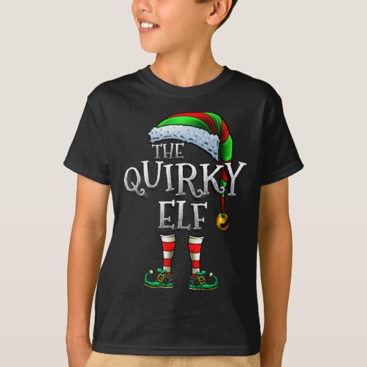 The Quirky Elf Shirt Matching Family Quirky Christ (Vorderseite)