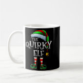The Quirky Elf Shirt Matching Family Quirky Christ Kaffeetasse (Links)