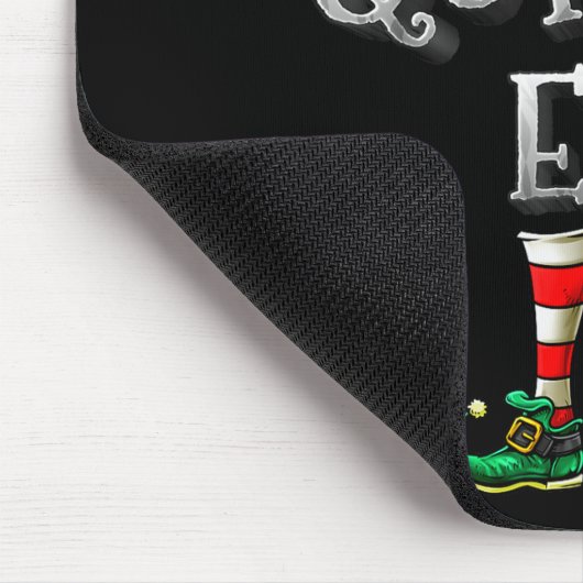 The Quirky Elf Shirt Matching Family Quirky Christ Mousepad (Ecke)