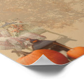 The Quite Beauty Of Change_ Cozy Autumn Art Print Poster (Ecke)