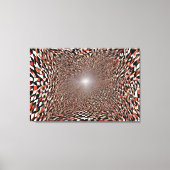 The rabbit hole  leinwanddruck (Vorderseite)