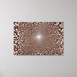 The rabbit hole  leinwanddruck