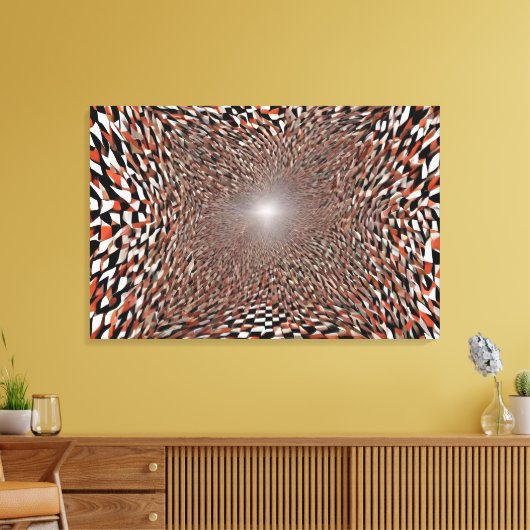 The rabbit hole  leinwanddruck (Insitu (Wohnzimmer))