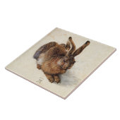 THE RABBIT ( Young Hare ) von Albrecht Durer Fliese (Seite)