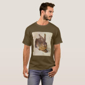 THE RABBIT ( Young Hare ) von Albrecht Durer T-Shirt (Vorne ganz)