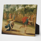 The Race of Atalanta and Hippomenes Fotoplatte (Seite)