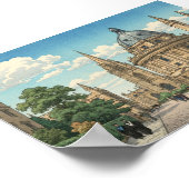 The Radcliffe Camera in Oxford University   Poster (Ecke)