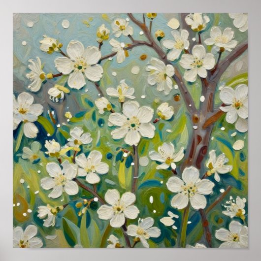 The Radiant Awakening: A Textural Symphony Poster (Vorne)