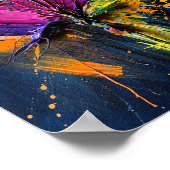 The Radiant Fracture: A Synchronized Explosion of  Poster (Ecke)