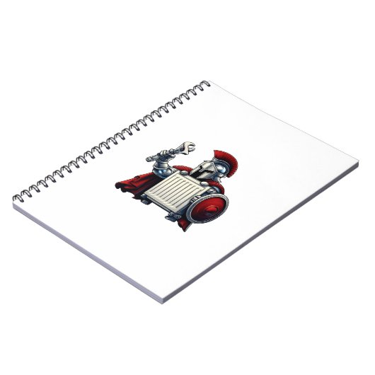 The Radiator – Funny Plumber’s Notebook Notizblock (Linke Seite)