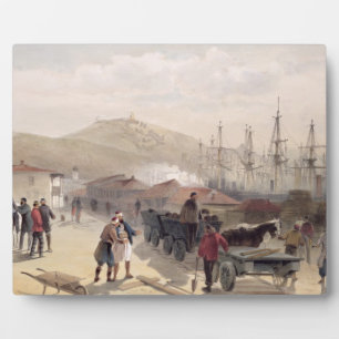 The Railway at Balaklava, plate from 'The Seat of Fotoplatte
