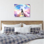"The Rainbow Bridge" Leinwanddruck (Insitu (Schlafzimmer))