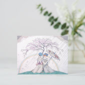 The Rainbow by George Barbier Postkarte (Stehend Vorderseite)