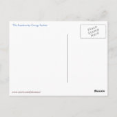 The Rainbow by George Barbier Postkarte (Rückseite)