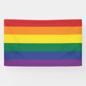 The Rainbow Flag Banner (Horizontal)