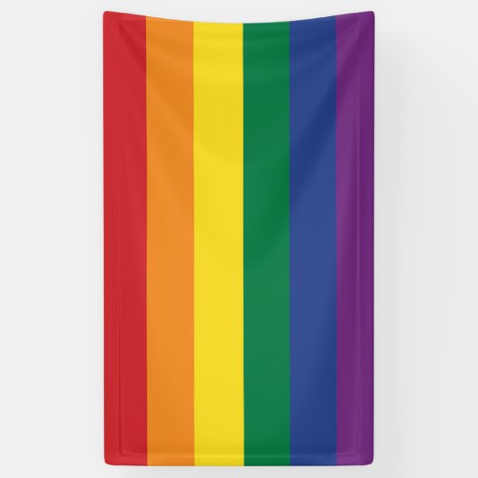 The Rainbow Flag Banner (Vertikal)