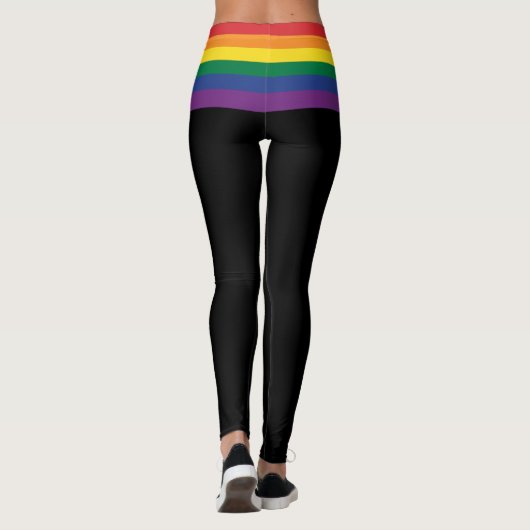 The Rainbow Flag Leggings (Rückseite)