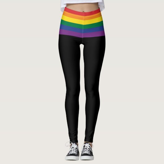The Rainbow Flag Leggings (Vorderseite)