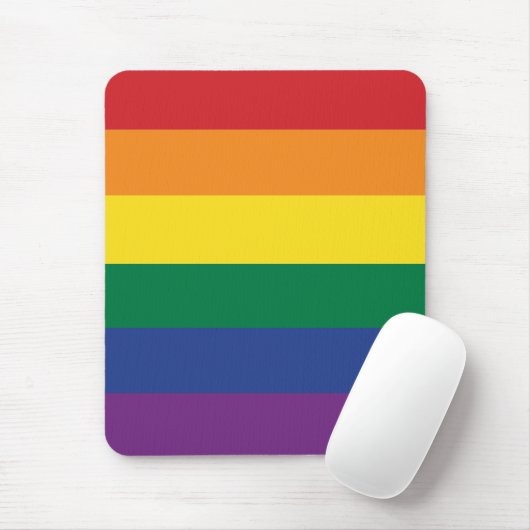 The Rainbow Flag Mousepad (Mit Mouse)