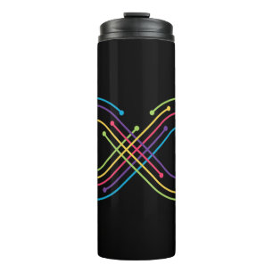 The rainbow infinity can symbolize anything it mea thermosbecher