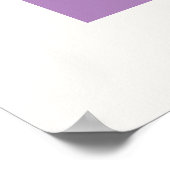 The Rainbow & More, ein Farbuniversum von 49 Farbe Poster (Ecke)