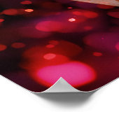 The Raining Woman on a Wall Poster (Ecke)