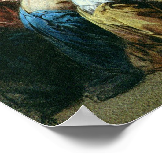 The Raising of Lazarus Poster (Ecke)