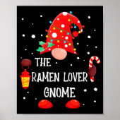 The Ramen Lover Gnome Matching Family Christmas Gn Poster (Vorne)
