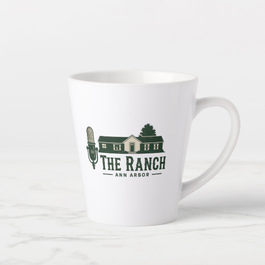 The Ranch - Latte- oder Cappuccino-Tasse Milchtasse (Rechts)