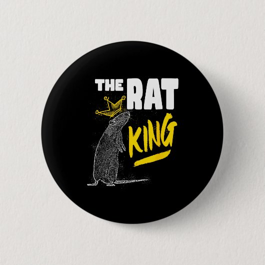 The Rat King Nutcracker Ballet Dance Animal Mouse Button (Vorderseite)