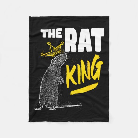 The Rat King Nutcracker Ballet Dance Animal Mouse  Fleecedecke (Vorderseite)