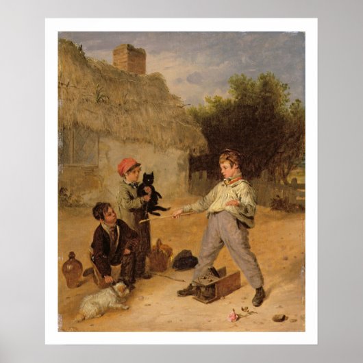 The Rat Trap (oil on panel) Poster (Vorne)