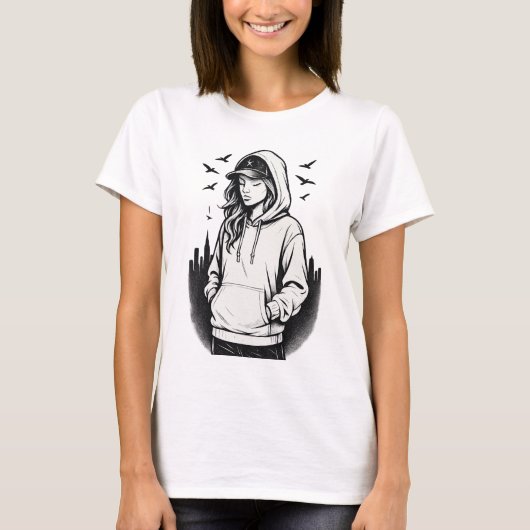 The Raven and the Heart of Light T-Shirt (Vorderseite)