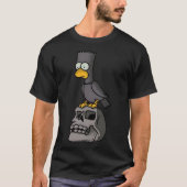 The Raven Bart retro T-Shirt (Vorderseite)
