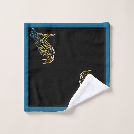 The Raven Bath Towel Set (Waschlappen)